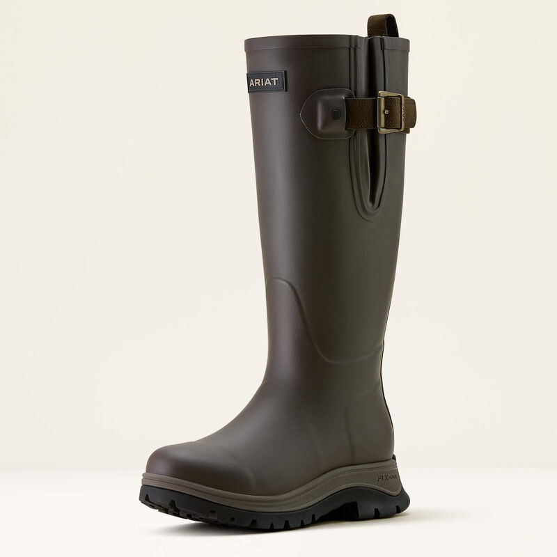 Woodstock Rubber Boot - Bracken Brown
