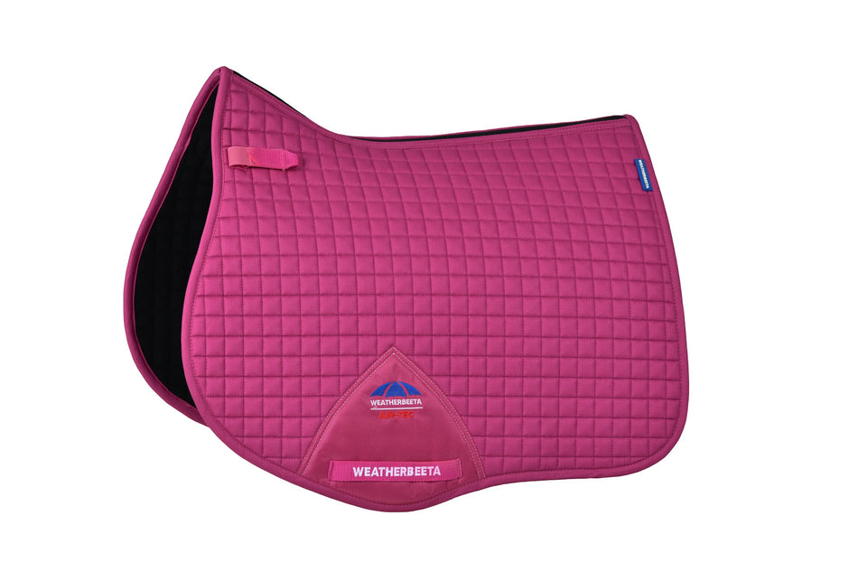 Prime Air-Tec All Purpose Saddle Pad - Magenta