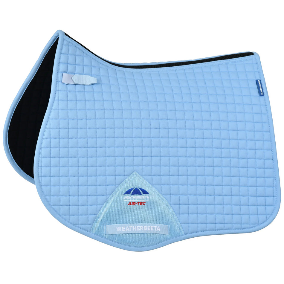 Prime Air-Tec All Purpose Saddle Pad - Sky Blue