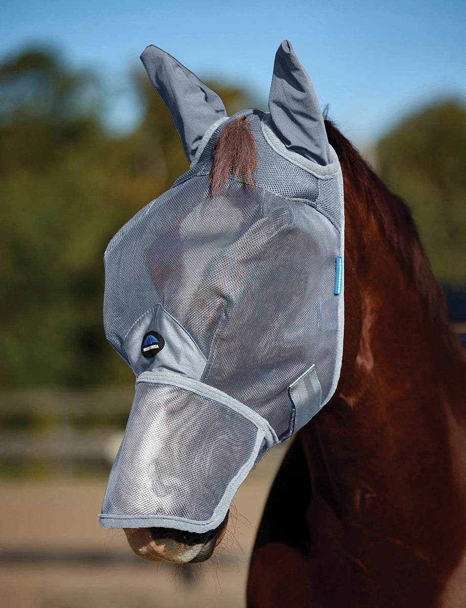 ComFiTec Durable Mesh Fly Mask With Ears & Nose