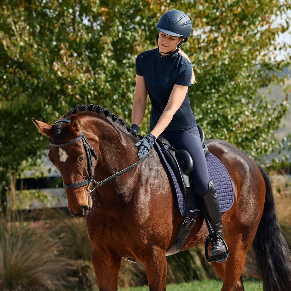 Flat Cavesson Bridle - Black