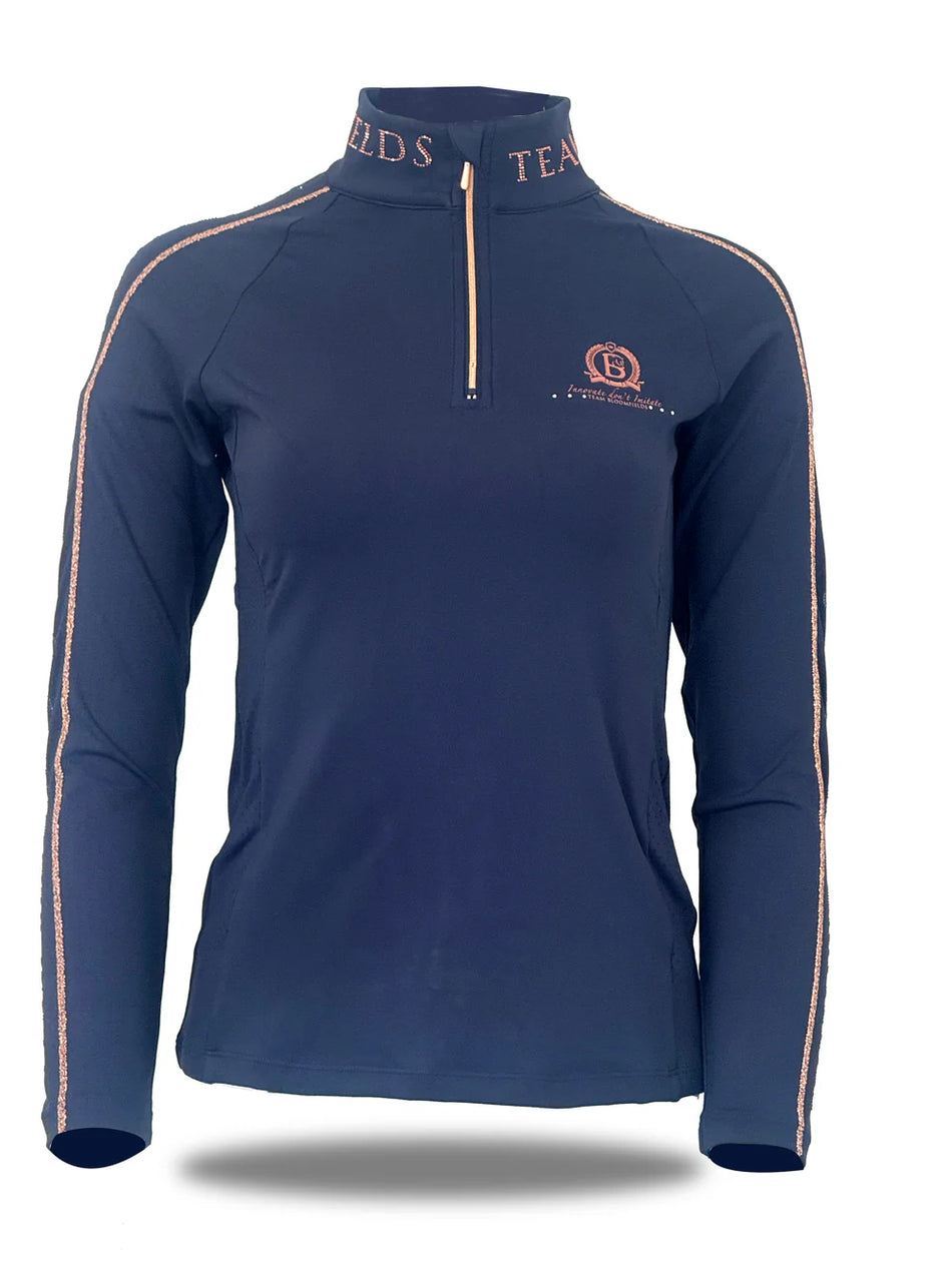 Chloe Crystal Base Layer - Navy