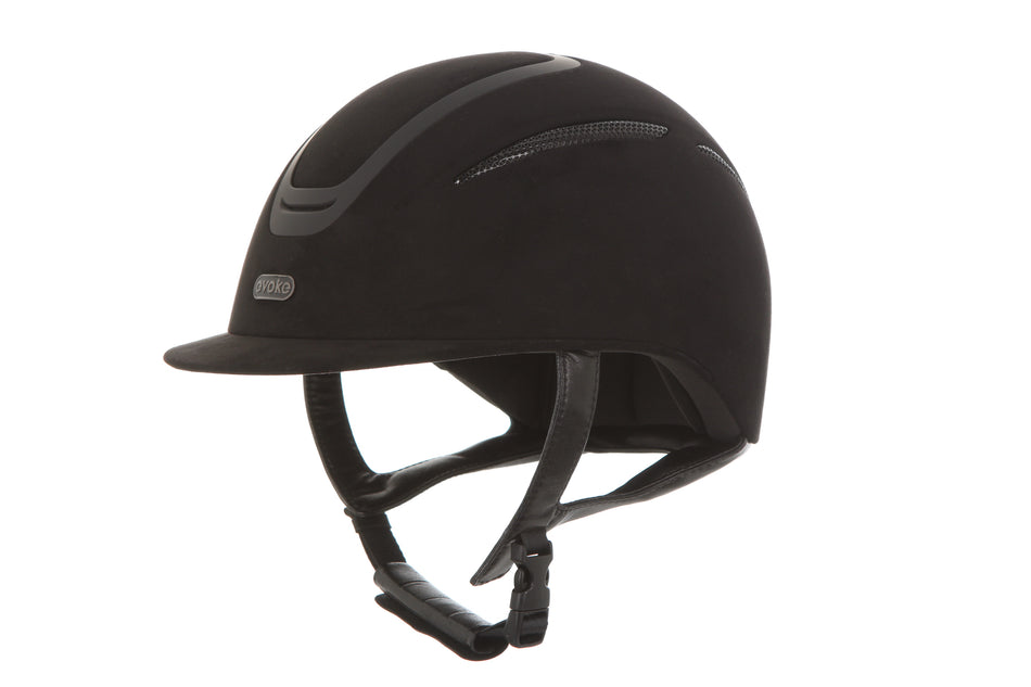 Elara Classic Peak Black Alcantra Suede