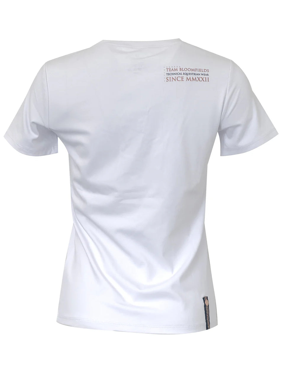 Clara Crystal T-Shirt - White