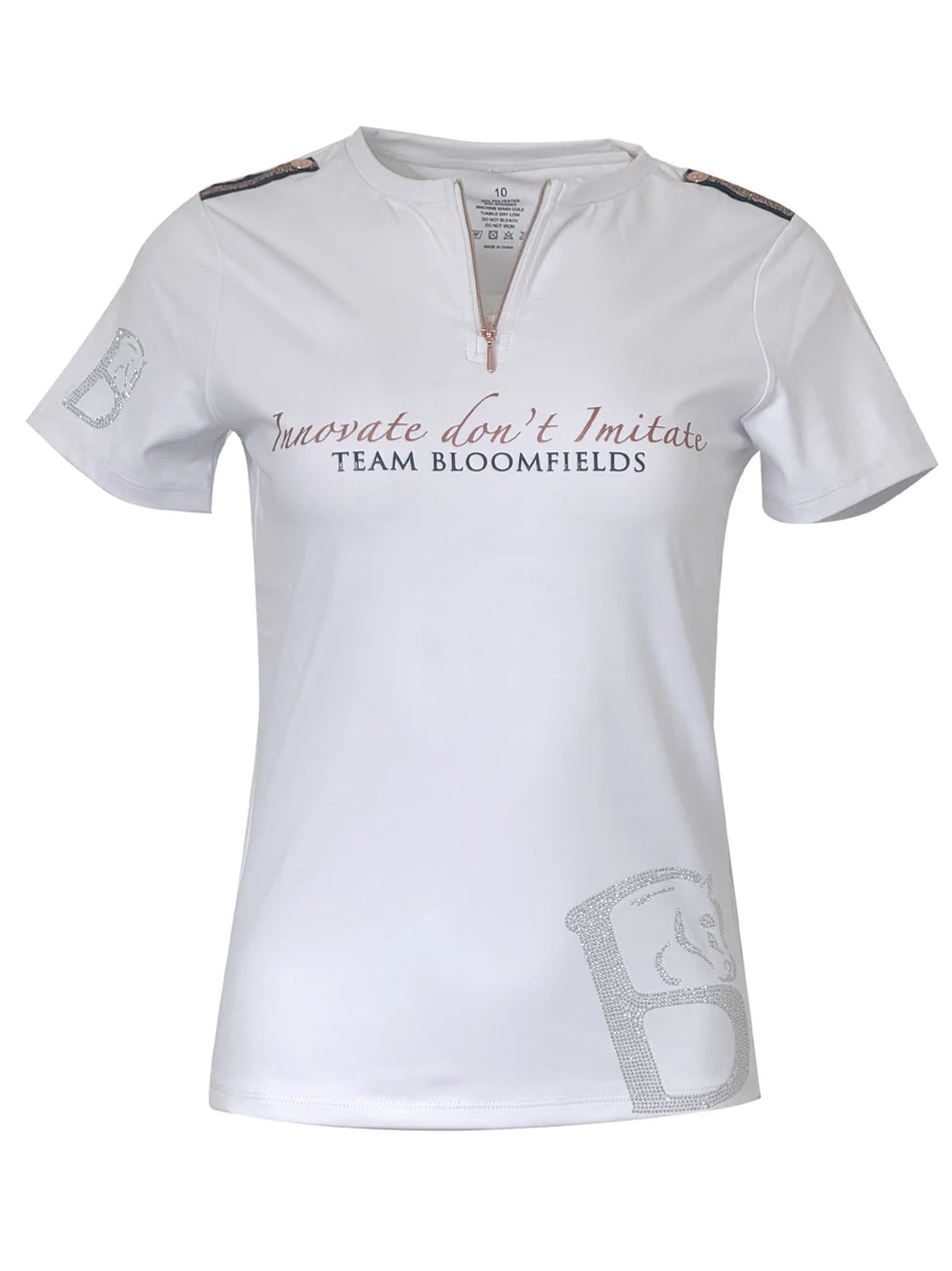 Clara Crystal T-Shirt - White