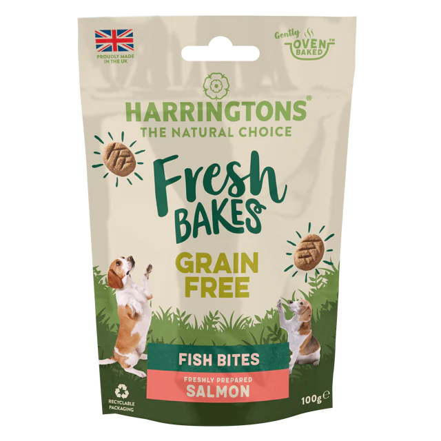 Harringtons Grain Free Training Treats - Salmon