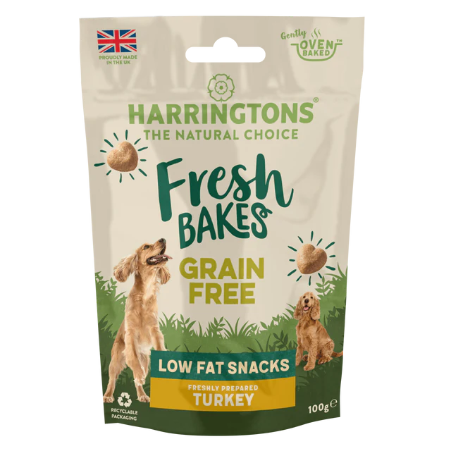 Harringtons Grain Free Training Treats - Turkey
