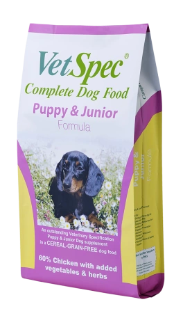 VetSpec  Puppy & Junior - Chicken Formula